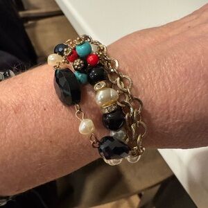 Elegant Multicolor Beaded Bracelet